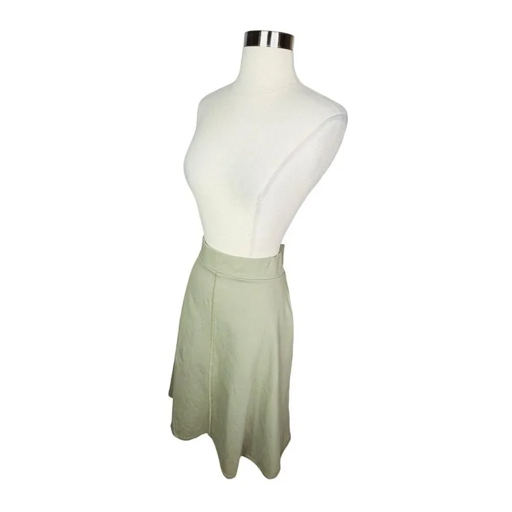 Parni Havana Skirt - Size Large - Green Tea